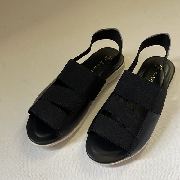 Saydo Women’s Lightweight Comfy Sandals Black Size 39 (US 8.5) - Picture 6 of 12